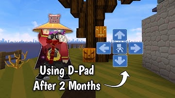 Playing Bedwars With D-Pad After 2 Months [Blockman Go]