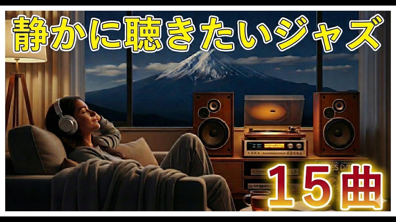 【女性ジャズシンガー】 15曲　静かに聴きたい夜のチルタイム ｜リラックス｜作業しながら｜Female Vocal Jazz