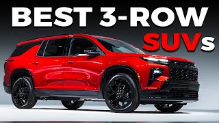 Best NEW 3-ROW SUVs for Big Families in 2024-2025