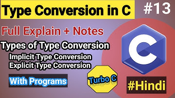 Type Conversion and Type Casting in C | Implicit and Explicit Type Conversion | HelloCodeCrafters