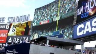Robinson Cano  Grand Slam - Yankees Vs. Angels, 8/11/2011