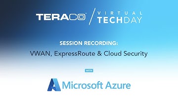 Session Recording: Teraco Virtual Tech Day with Microsoft Azure