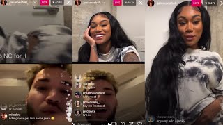 Janiameshell On Live W Adinross Twerking Etc 121621