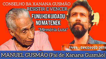 Memória Luta, Manuel Gusmão (Avo Nana Nia Pai) Fo Conselho Ba XG Resistir e Vencer