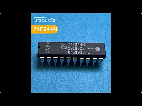 Circuit Intégré Signetics 74F244N - Neuf D'origine Sous Emballage