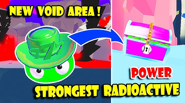 NEW VOID POOL AREA UPDATE! | POWER of 4 STRONGEST RADIOACTIVE PETS | Roblox Blob Simulator 2