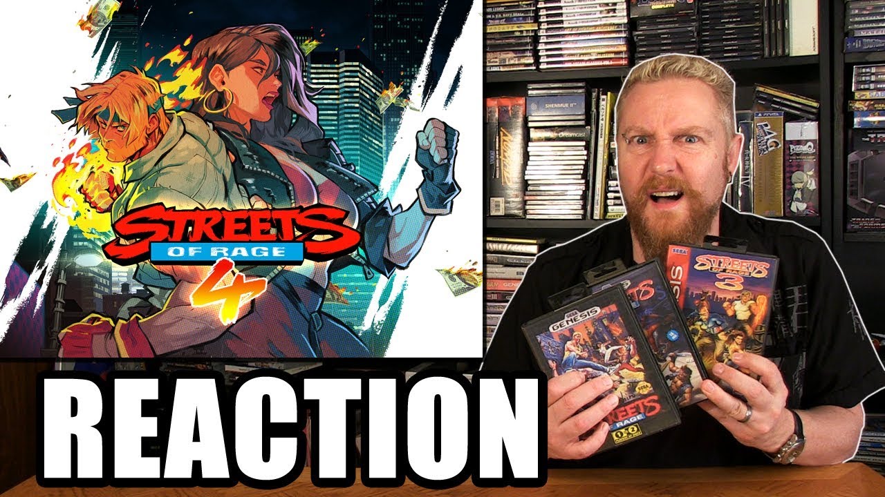 Thumbnail for STREETS OF RAGE 4 REACTION - Happy Console Gamer