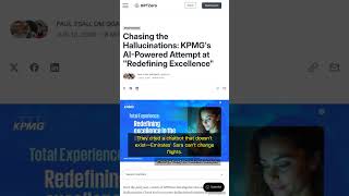 🧐👉 KPMG’s AI Report Had 40 Fake Citations—And They’re Not Alone #QixNewsAI