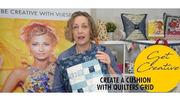 **Create a Stunning Cushion Cover with Vlieseline Quilter