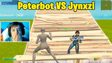 Peterbot VS Jynxzi 1v1 TOXIC Buildfights!
