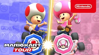 Mario Kart Tour - Toad vs. Toadette Tour Trailer
