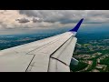 [4K] – Dodging Storms – Nashville Landing – Breeze – Embraer ERJ-190 – BNA – N110BZ – SCS Ep. 1007