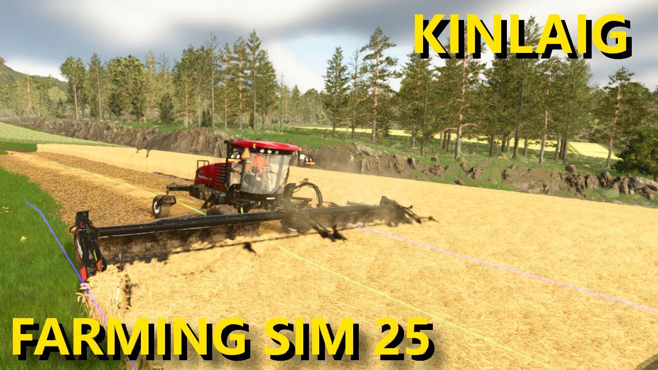 HARVESTING BEGINS | FARMING SIMULATOR 25 HIGHLANDS FISHING | EP 58