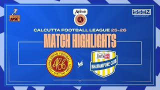 Aryan Club 1-0  Bhawanipore FC | CFL 2025 Highlights | Calcutta Football League