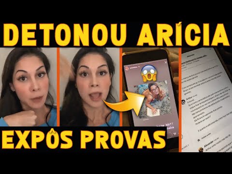 Mayra Cardi EXPÕE PROVAS que ARICIA e ARTHUR eram AMANTES