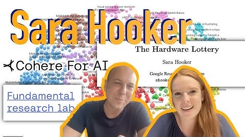LLMs as a Service, Cohere for AI Research Vision, and Trustworthy AI — Interview with Sara Hooker