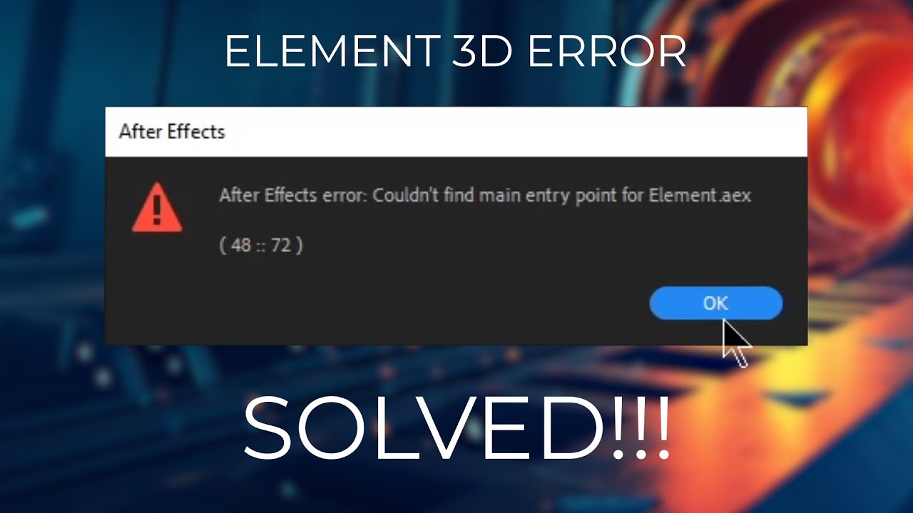 Enter main. After Effects Error. Adobe after Effects ошибка при запуске. Element 3d after Effects Error. Ошибка Афтер эффект.