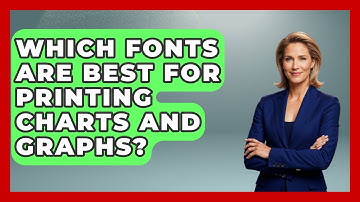 Which Fonts Are Best For Printing Charts And Graphs? - Graphic Design Nerd