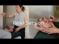 Reiki Energy Cleansing with Gemstones & Knife Work - Real Person ASMR