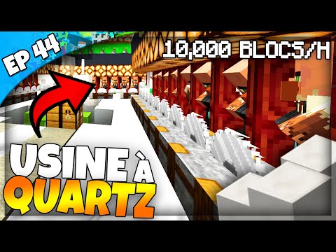 Vidéo: Comment faire un bloc de quartz ?