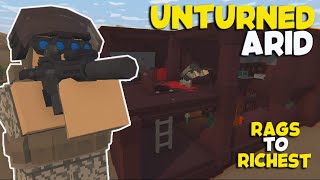 From Nothing To Raiding RICHEST Base - Unturned Arid PvP (Short Movie)