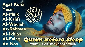 MUROTTAL MERDU Pengantar Tidur AL KAHFI, AL MULK, AR RAHMAN, YASIN, AL WAQIAH | Alaa Aqel
