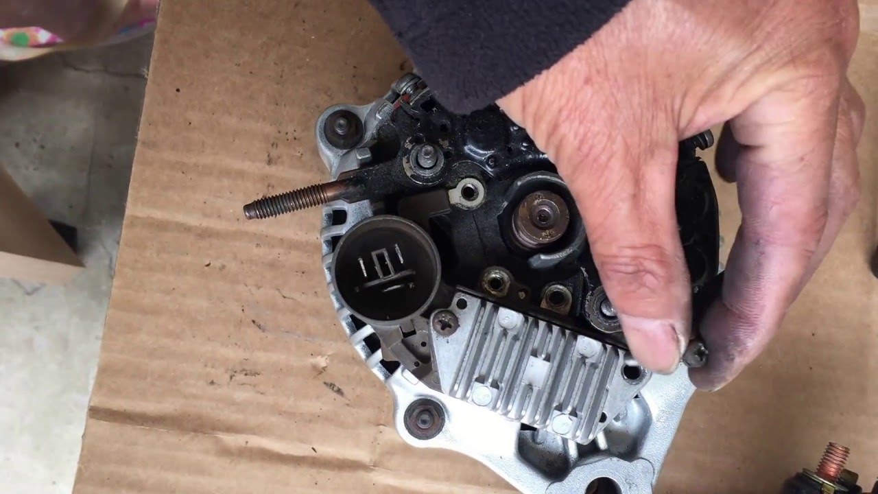 HOW TO REPAIR REBUILD ALTERNATOR TOYOTA CELICA COROLLA GEO PRIZM - YouTube