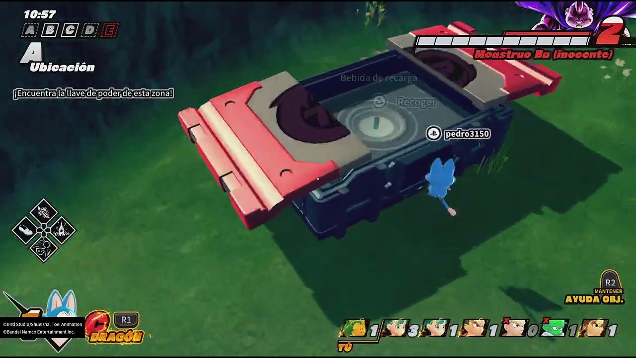 DRAGON BALL: THE BREAKES . Stunear al buu , ¿ganare la partida?