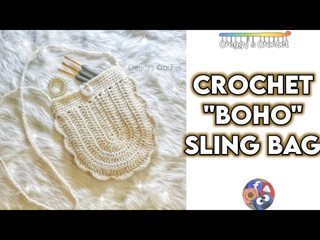 CROCHET Boho Sling Bag