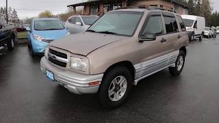 2002 CHEVROLET TRACKER 4X4 AT KOLENBERG MOTORS LTD