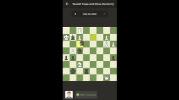 Solving daily chess puzzle at chess.com 05/30/23