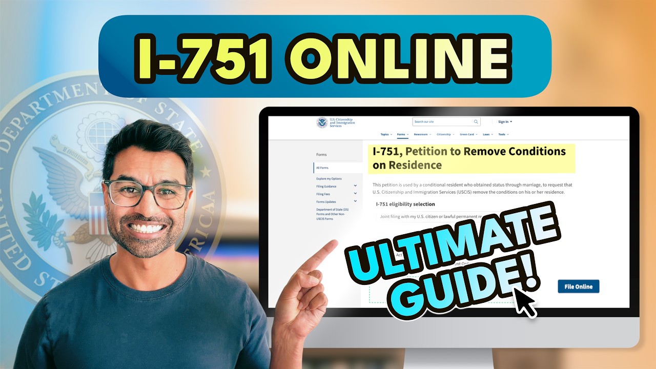 あページ I-751 ONLINE Removal of Conditions 2026 - YouTube