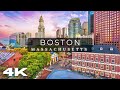 Boston Massachusetts | 4K Cinematic Drone Footage