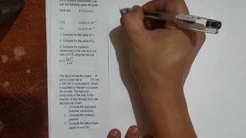 GEOTECHNICAL ENGINEERING - Permeability Part 4