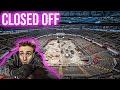 Abandoned Detroit Arena - Found VIP Rooms ! Joe Louis Arena