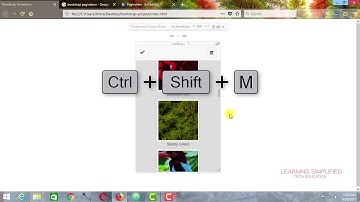 Pager and Pagination Classes used in Bootstrap - Tutorial for Beginners