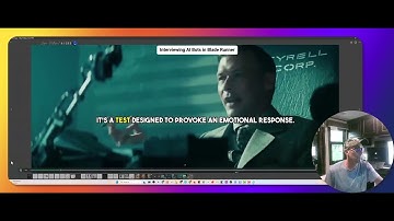 Interviewing AI Bots in Blade Runner: The Voight Kampff