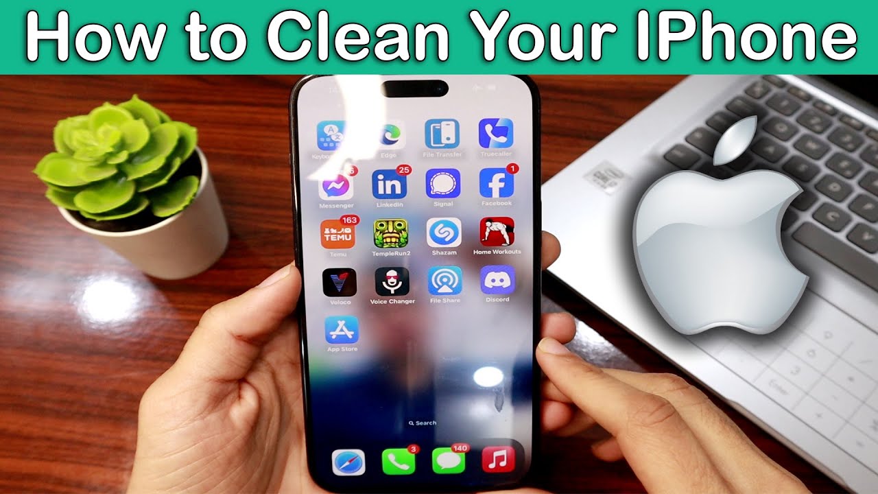 How to Clean Your iPhone Step by Step - YouTube