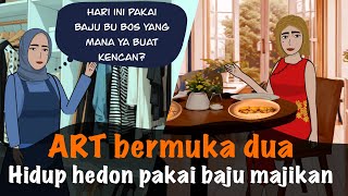 ART BERMUKA DUA, HOBI NONGKRONG DAN FOYA-FOYA #dramaanimasi #animasiazab