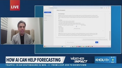How AI can help forecasting weather and disasters
