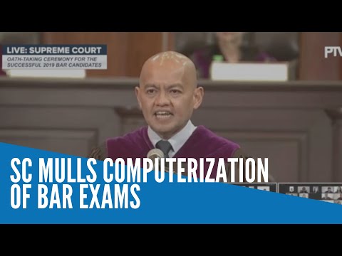 SC mulls computerization of bar exams