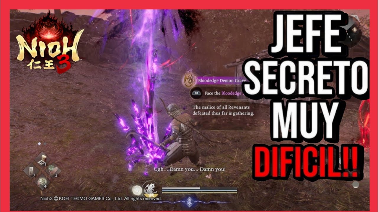 Демоверсия Nioh 3 — Как найти Демона Кровавого Клинка и как его победить?