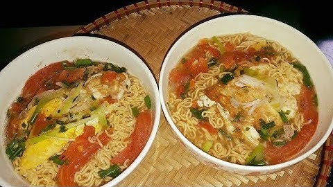 Cách nấu mì tôm ngon cho bữa sáng!