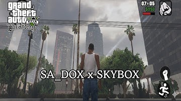 SAADOX x Skybox Gta V 4K Quality For Gta Sa AML Android 2025