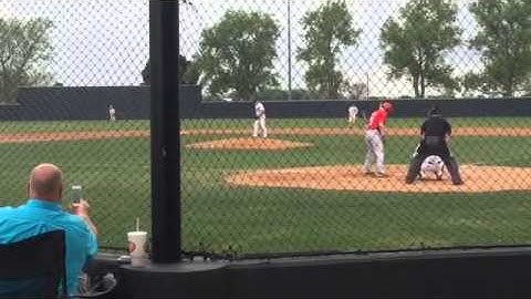 Josiah Chupik Pitching for Temple College