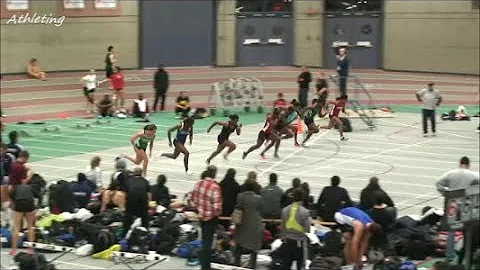 Women 60m final McGill team challenge 2014 (Kimber...