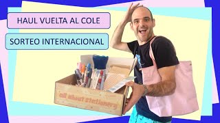 😍HAUL Vuelta al Cole 😍 SORTEO INTERNACIONAL😍StationeryPal 😍Back to School 2022 papelería bonita