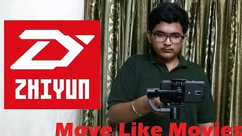 Shoot Cinematic Videos- Zhiyun Smooth Q- Unboxing and Full Review with Video samples