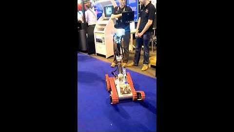 Xbox Kinect powered Robot