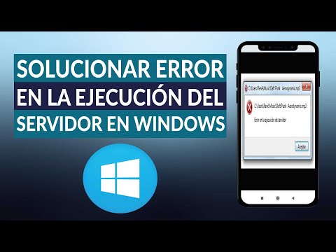 Cómo solucionar el error en la ejecución del servidor en WINDOWS 10